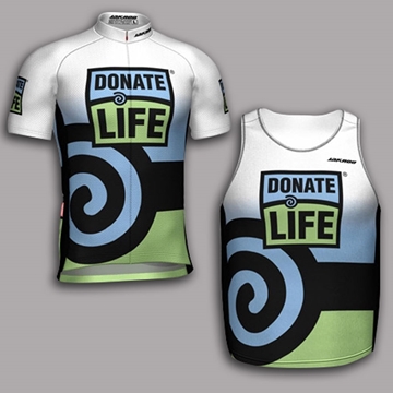 Picture of Custom Donate Life Cycling/Running Jersey