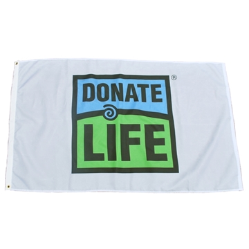Picture of 3' x 5' Donate Life Flag