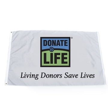 Picture of 3' x 5' Living Donors Save Lives Flag