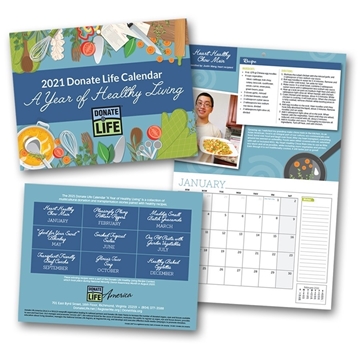 Picture of 2021 A Year of Healthy Living Wall Calendar
