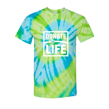 Picture of Blue and Green Tie Dye Shirt
